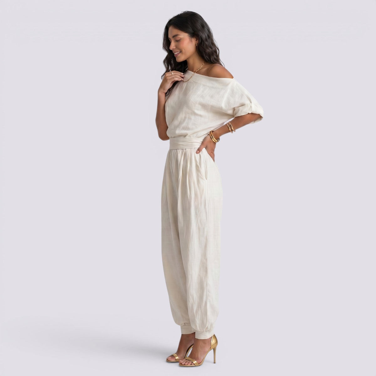 Conjunto Mujer Dos Piezas Elegante
