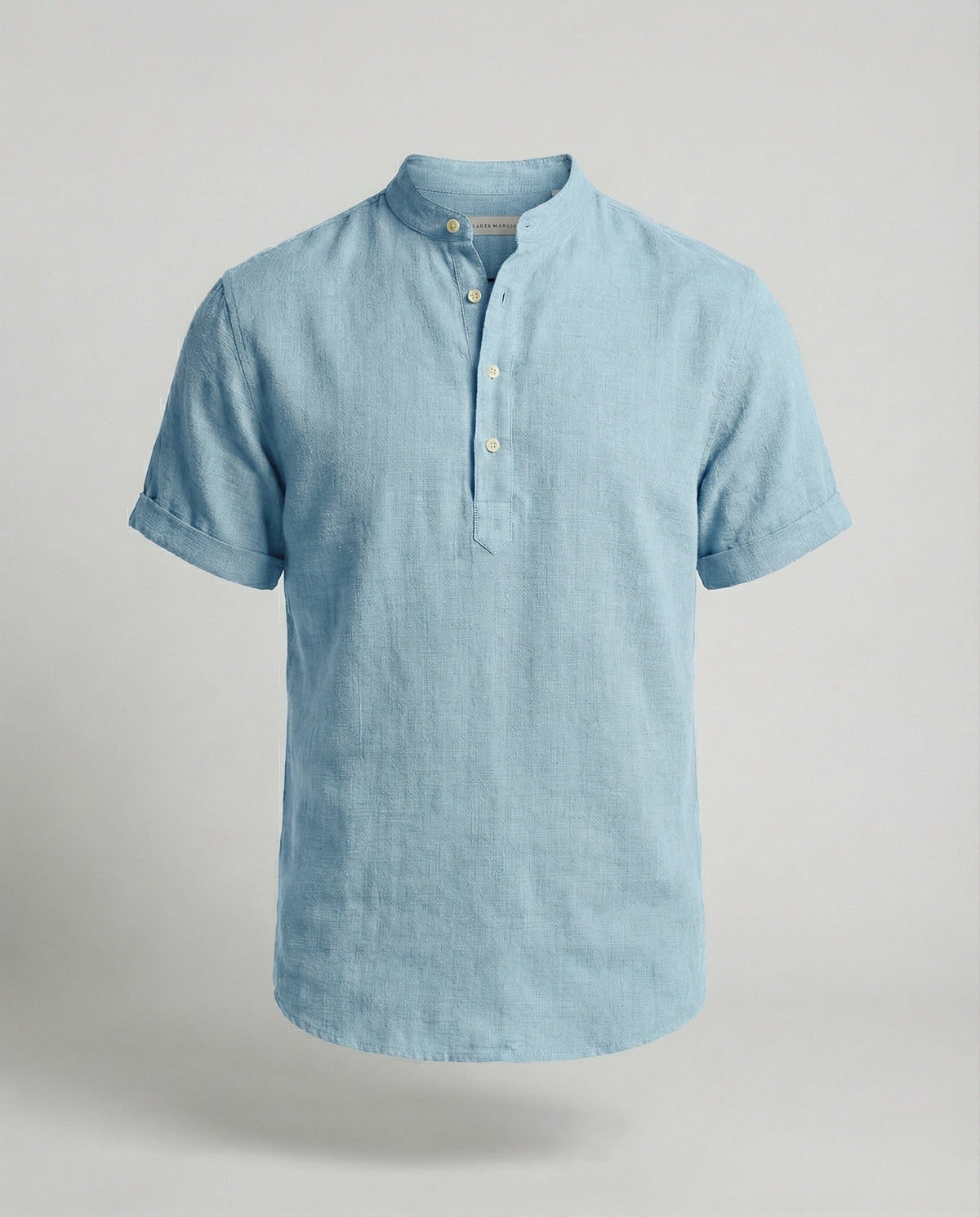 Andrés | Polo de Manga Corta Hombre Cuello Mao