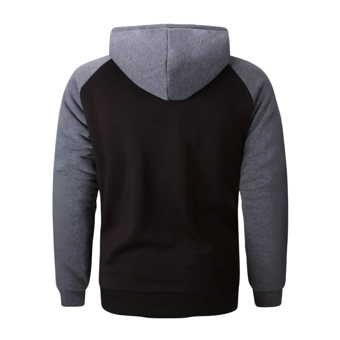 Borja | Sudadera con Cremallera Hombre Forro Sherpa con Capucha