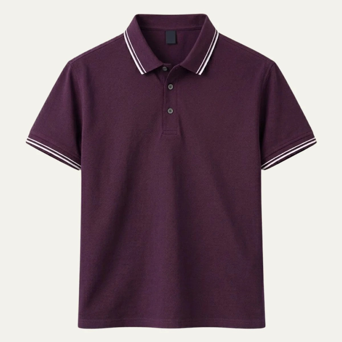 Emilio | Polo de Algodón de Manga Corta Hombre Cuello Contraste