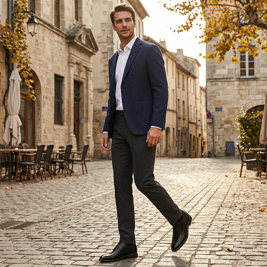 Emilio | Zapatos Derby de Vestir Hombre Cordones Puntera Lisa