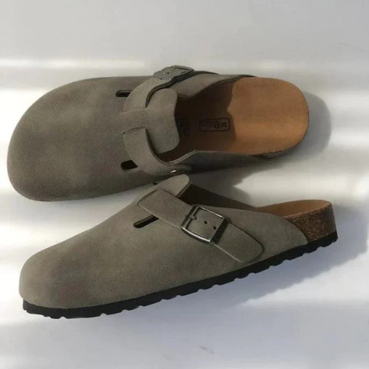 Mateo | Sandalias Tipo Birkenstock Hombre Hebilla Ajustable