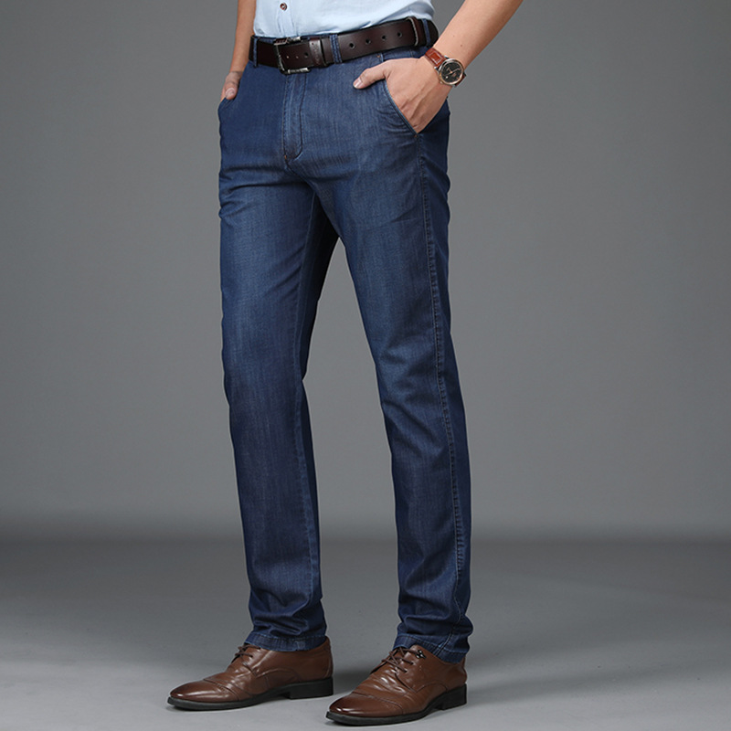 Rodrigo | Jeans Hombre Corte Clásico Denim Elástico Cintura Alta