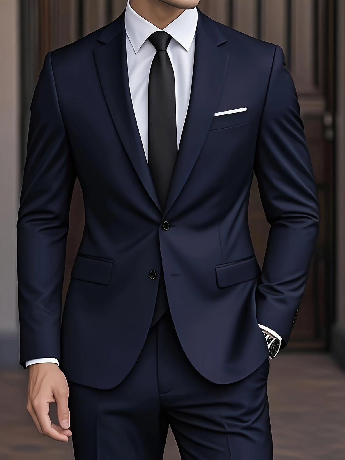 Rodrigo | Traje de Novio Slim Fit Hombre Dos Piezas
