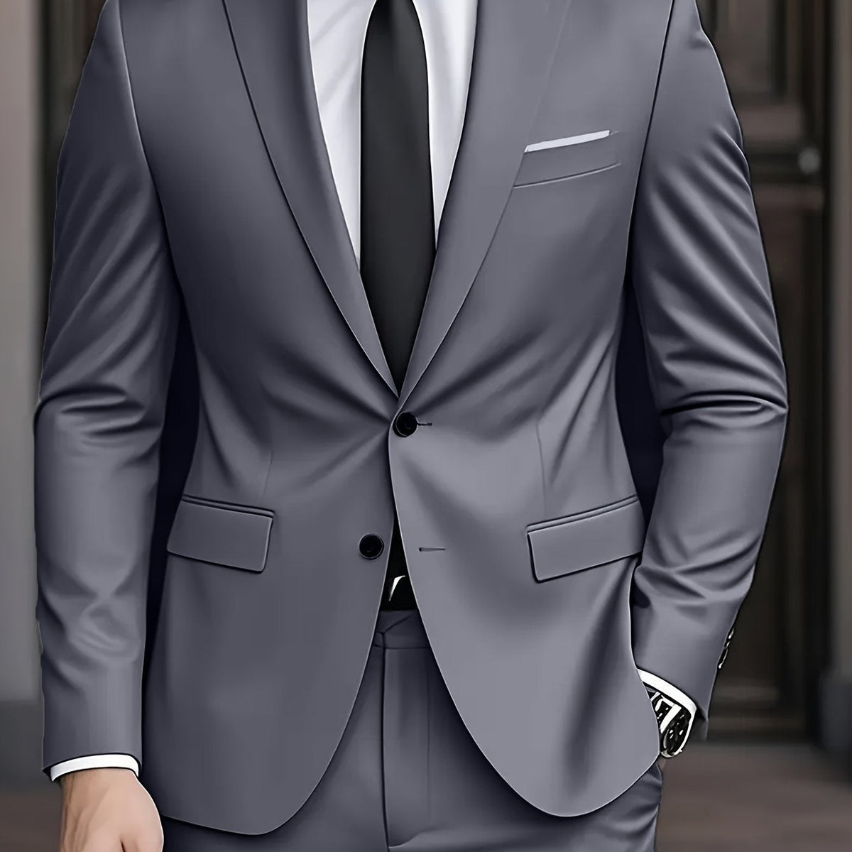 Rodrigo | Traje de Novio Slim Fit Hombre Dos Piezas