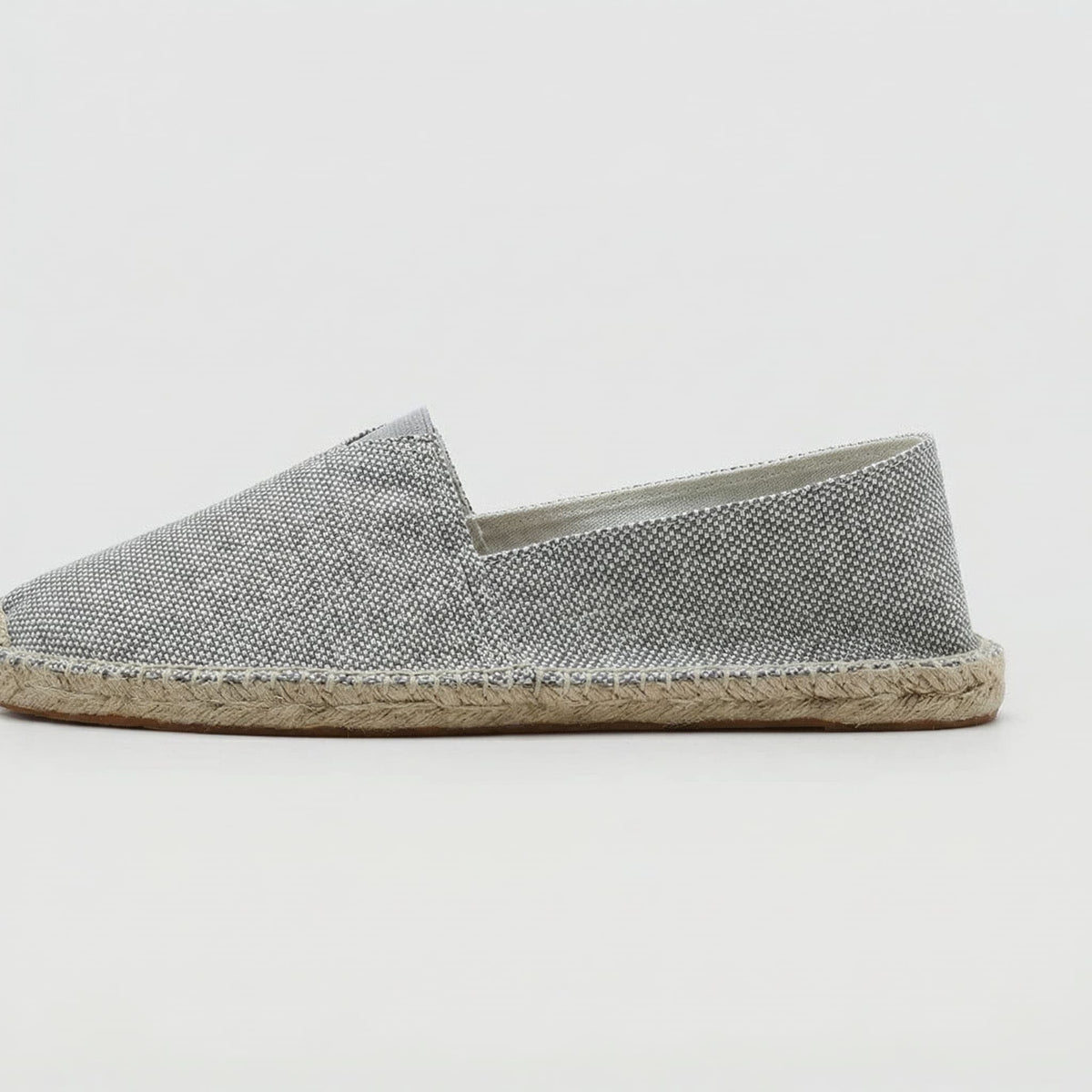 Sergio | Espadrillas de Lino Sin Cordones Hombre Suela Yute