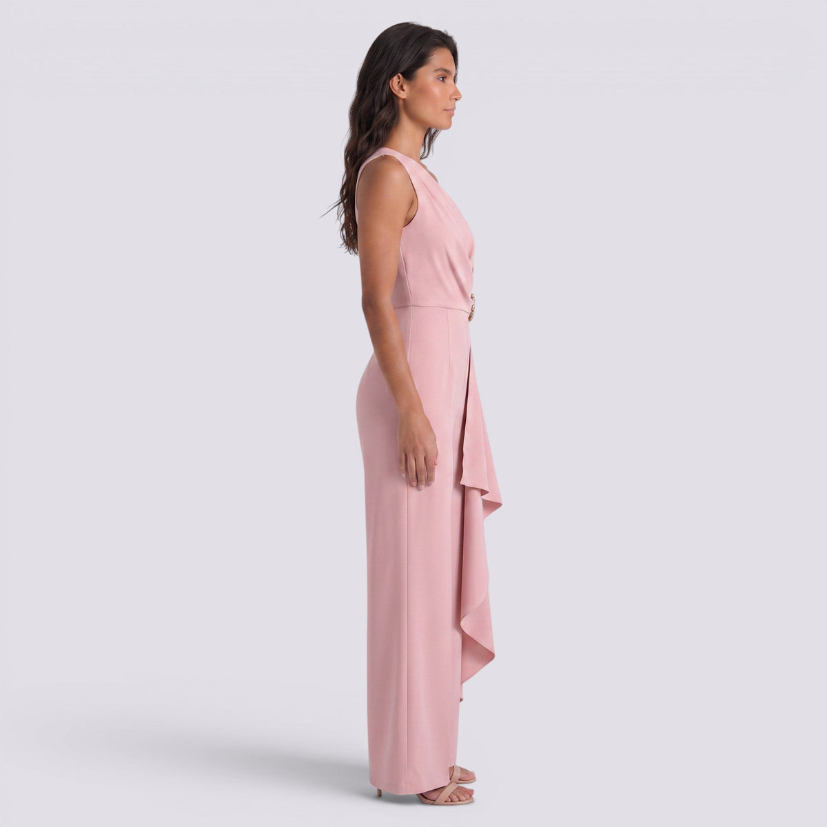 Mono Largo Asimétrico Elegante para Mujer