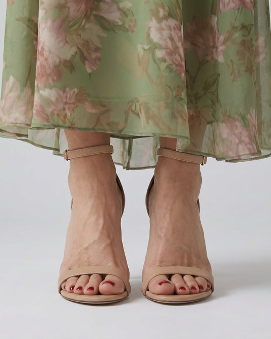 Soledad | Sandalias de Tacón Stiletto Mujer Tiras Tobillo